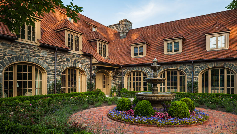 elegant tile roofing